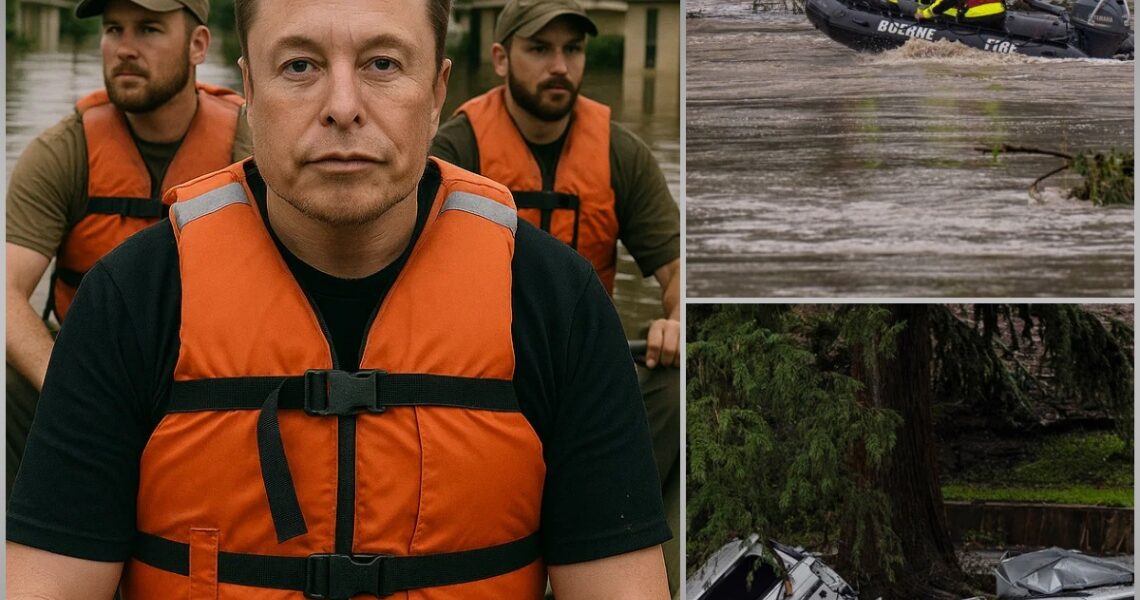 He Didn’t Come as a Billionaire—He Came to Help: Elon Musk’s Quiet Heroism in Texas