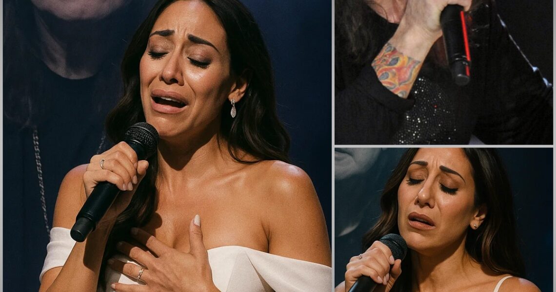 Melissa Gorga’s Soulful Tribute to Ozzy Osbourne Stuns 80,000 Fans in Unexpected, Tearful Moment