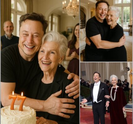 At 77, Elon Musk’s Mother Received Her First True Gift—And It Left Her in Tears”