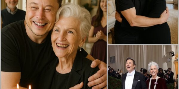 At 77, Elon Musk’s Mother Received Her First True Gift—And It Left Her in Tears”