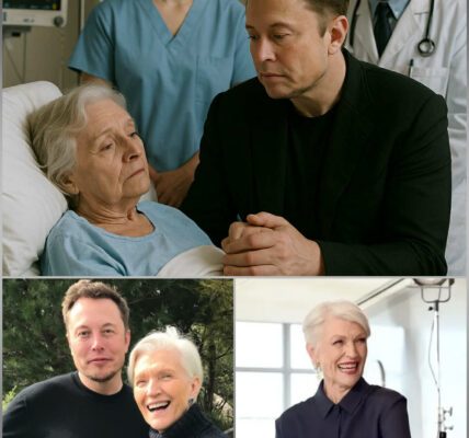 “Elon Musk Collapses at Mother's Bedside – Mrs. Maye Musk at 77 Years Old Suffers From Cancer...