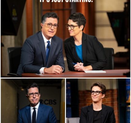 “Is This Real?” — Rumors Swirl That Stephen Colbert and Rachel Maddow Are Quietly Building the Most Unexpected Late-Night Comeback in TV History
