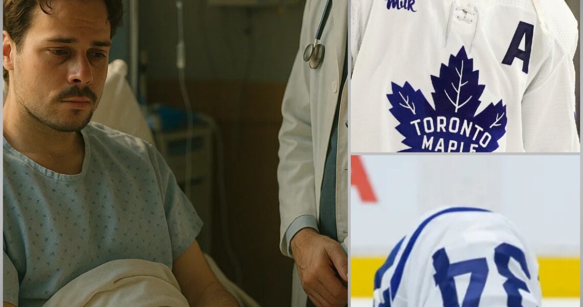 SHOCKING NHL SCENE: Auston Matthews Clutches Head, Collapses During Training — Rushed to Hospital in Critical Condition, Tkachuk First to Aid