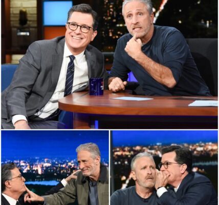 “CBS STILL DOESN’T KNOW.” Jon Stewart Met With Colbert in Total Silence After the Show Was Canceled — And What Happened Behind That Door Could Be the Beginning of Something CBS Can’t Contain.