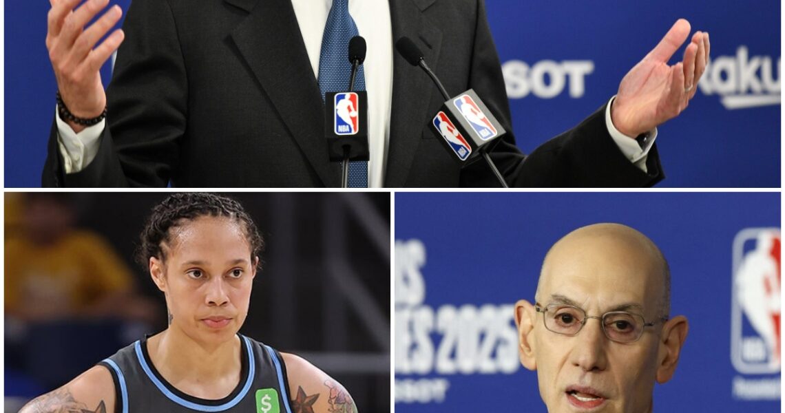 WNBA in Chaos: Adam Silver Bans Brittney Griner for Life Amid Game-Rigging Scandal and Leaked Audio