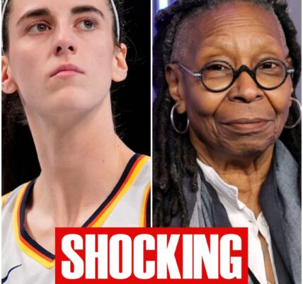 “SHE’S JUST A BASKETBALL PLAYER.” That’s what Whoopi Goldberg said — seconds before the studio turned into a televised earthquake, and Caitlin Clark answered with a single line that left her frozen on live TV.