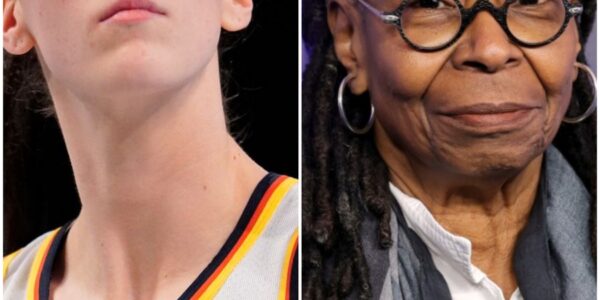 “SHE’S JUST A BASKETBALL PLAYER.” That’s what Whoopi Goldberg said — seconds before the studio turned into a televised earthquake, and Caitlin Clark answered with a single line that left her frozen on live TV.