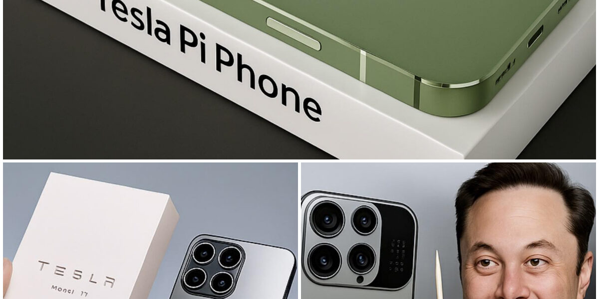 🚨 BREAKING: Tesla Unveils $175 Starlink Pi Phone with Solar Charging – Apple on Edge! Elon Musk shocks the tech world with the official launch of the Tesla Pi Phone 2026 — a revolutionary device powered by solar energy and connected to Starlink’s global satellite network. At just $175, this smartphone isn’t just affordable — it’s a game-changer. Apple, watch out.