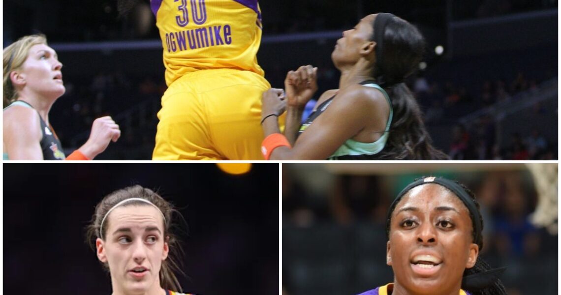 “White Trash” Tunnel Brawl: Nneka Ogwumike and Caitlin Clark in Explosive Post-Game Fight That’s Shaking the WNBA