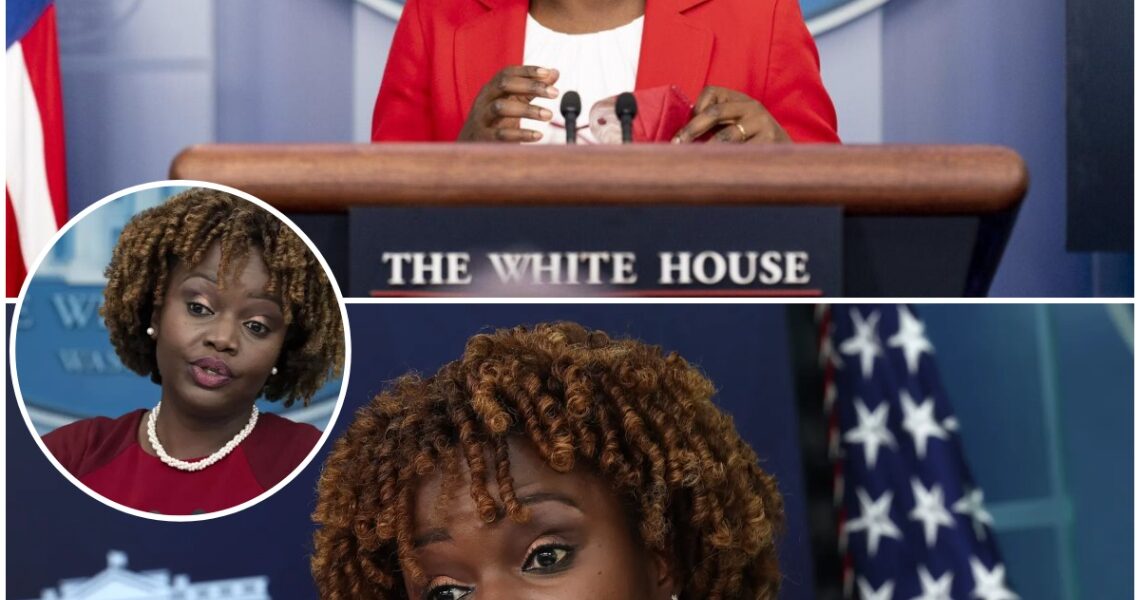 SHOCKING: Karine Jean-Pierre Under Fire After Controversial Comments — Insiders Say Her White House Days Are Numbered