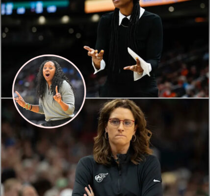 BREAKING: Coach Noelle Quinn alleges and presents evidence that Stephanie White paid $350,000 to a group of referees to gain an advantage in a game against the Seattle Storm "they were in cahoots with a bunch of trash referees"