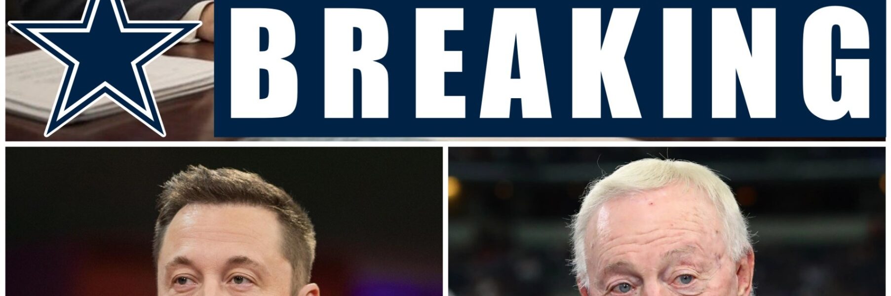 BREAKING: Elon Musk Aims to Own 70% of Dallas Cowboys — Jerry Jones’ Response Sparks Confusion