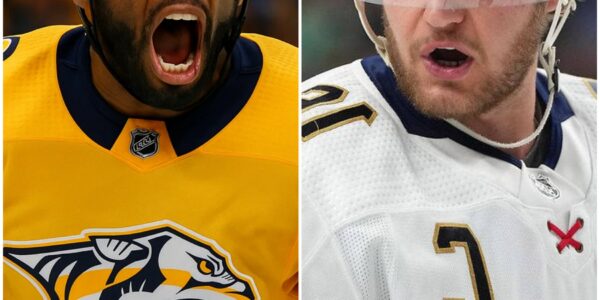 P.K. Subban called Aleksander Barkov a "white, trashy son of a bitch" after the match. The two were brutally attacked in the tunnel...