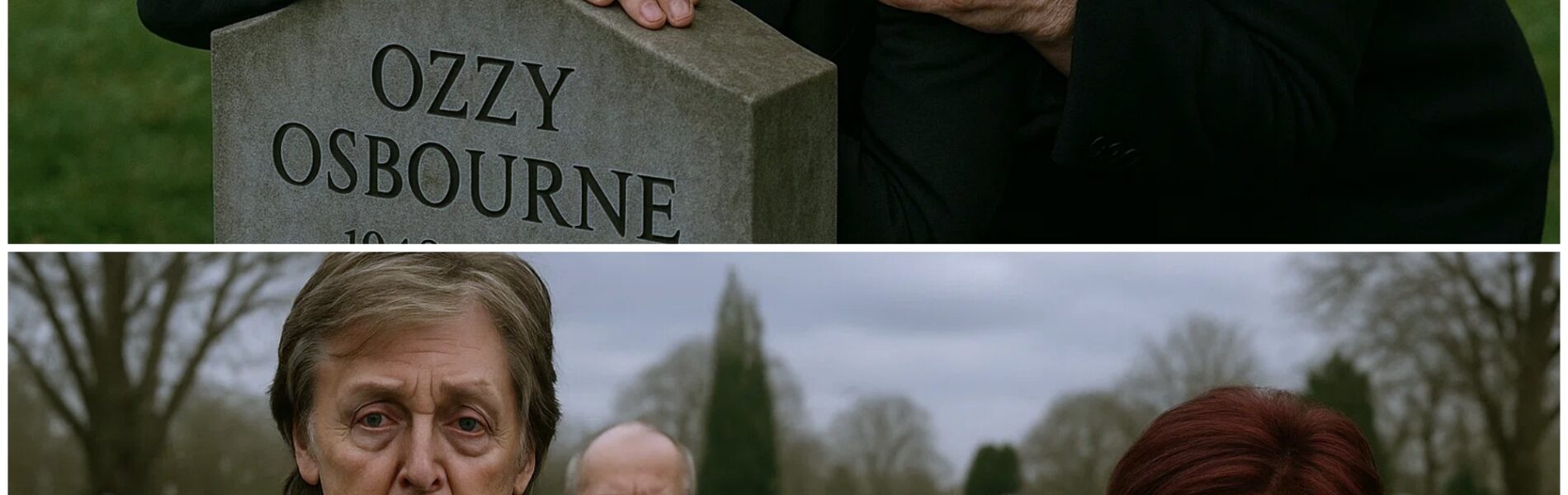 "Paul McCartney Breaks Down at Ozzy Osbourne’s Grave: When a Legend Says Goodbye to a Legend"