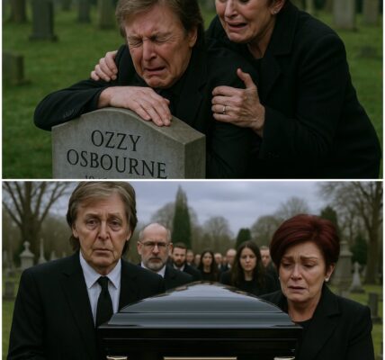 "Paul McCartney Breaks Down at Ozzy Osbourne’s Grave: When a Legend Says Goodbye to a Legend"