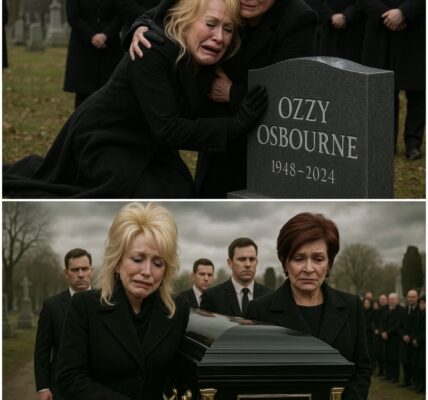 “When Country Mourns Rock: Dolly Parton Bids a Tearful Farewell to Ozzy Osbourne”