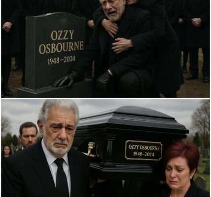 When Legends Mourn: Plácido Domingo’s Heartbreaking Goodbye to Ozzy Osbourne