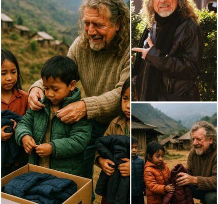 HEARTFELT REVEAL: Robert Plant’s Secret Mission to Bring Warmth to Children in Remote Village — And How He Left Without a Word