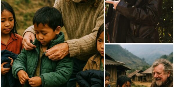 HEARTFELT REVEAL: Robert Plant’s Secret Mission to Bring Warmth to Children in Remote Village — And How He Left Without a Word