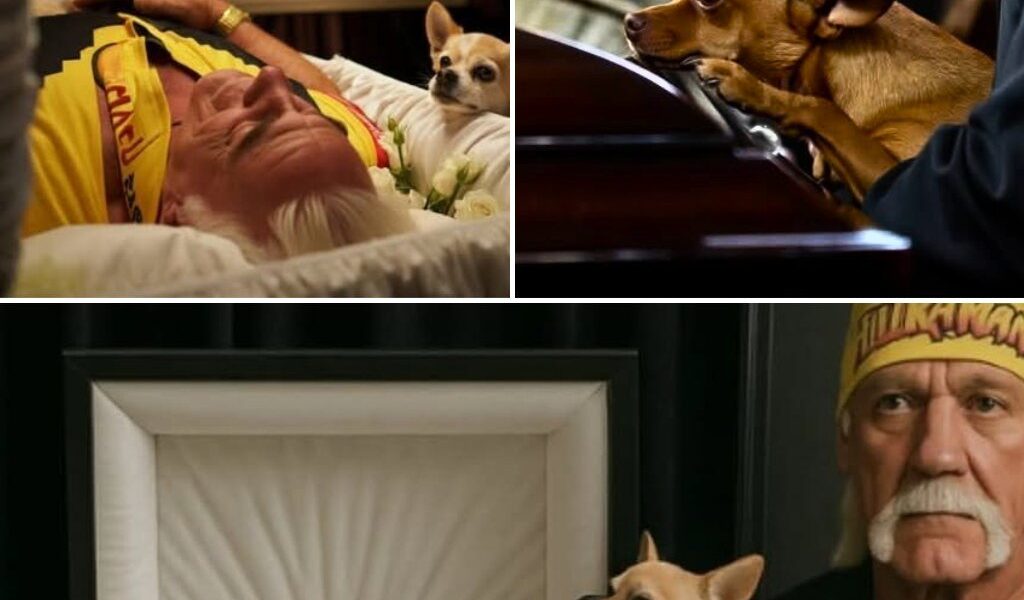 Final Farewell to a Legend: Hulk Hogan Laid to Rest, Loyal Chihuahua Offers Silent Tribute That Leaves Mourners in Tears
