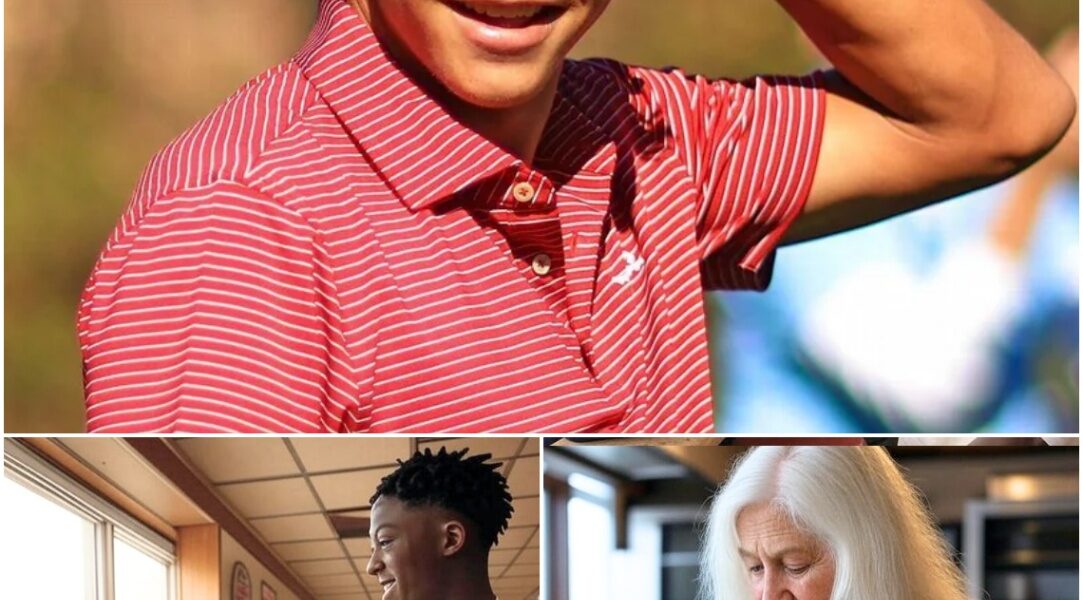 BREAKING: Charlie Woods Quietly Buys Back the Diner That Fed Him in Elementary School — Turns It Into a Soup Kitchen to Feed the Homeless, Reunites with the Same Woman Who Helped Him Cook