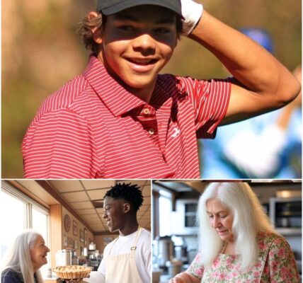 BREAKING: Charlie Woods Quietly Buys Back the Diner That Fed Him in Elementary School — Turns It Into a Soup Kitchen to Feed the Homeless, Reunites with the Same Woman Who Helped Him Cook