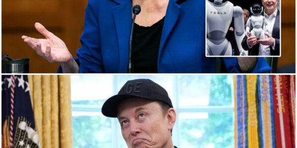 TECHNOLOGY SCANDAL ERUPTS: Senator Elizabeth Warren Calls Elon Musk a “Madman” After Leaked Docs Expose Shocking Truth Behind His Secret Humanoid Robot Project — Sparking Alarming Questions About Privacy, Ethics, and AI’s Terrifying Future