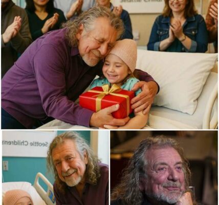 Heartbreaking Moment: Rock Legend Robert Plant Sings “Stairway to Heaven” for Dying Child in Silent Hospital Ward