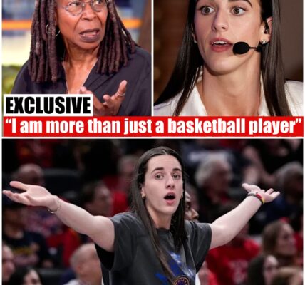 “SHE’S JUST A BASKETBALL PLAYER.” That’s what Whoopi Goldberg said — seconds before the studio turned into a televised earthquake, and Caitlin Clark answered with a single line that left her frozen on live TV. - News