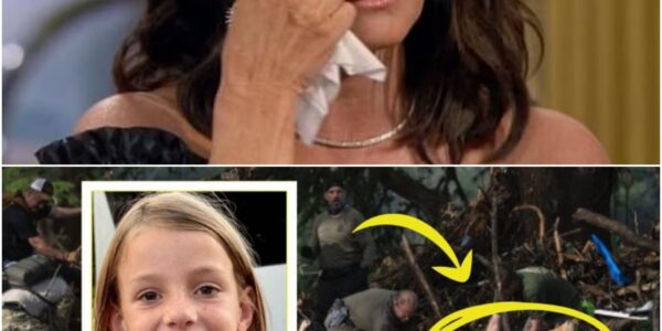 LET'S GO HOME: The rescue team led by Kyle Richards the alarm while clearing a tree stump 6km from Mystic summer camp, below is the last body of the unfortunate girl, the condition of her body shocked her parents - Kyle Richards cried and prayed because he kept his promise...see close-up below