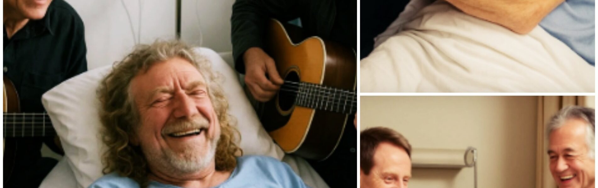 BREAKING: Rock Legend Robert Plant Collapses On Stage — Jimmy Page and John Paul Jones Rush to Hospital!