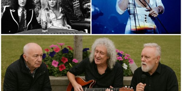 Queen Members Pay Tribute to Freddie Mercury: A Heartfelt Visit to His Grave