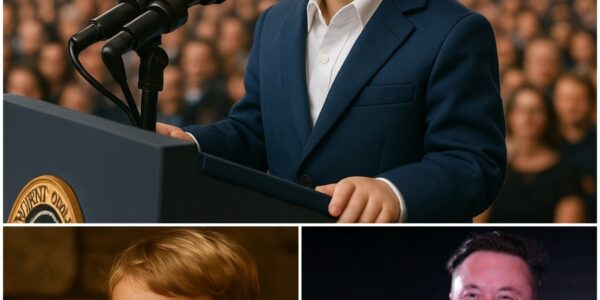 Elon Musk’s Son X Just Gave His First Speech — What He Said Shocked Millions! **What if a 5-year-old could change the fate of the planet?