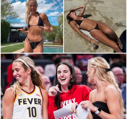 HOT PHOTO: Fever’s Sophie Cunningham and Lexie Hull turn heads with their toned abs in tiny bikinis