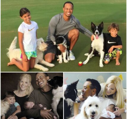 “The Silent Strength Beside a Legend: Tiger Woods and His Most Loyal Companion”