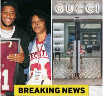 BREAKING: GUCCCI employees taunted a casually dressed man and stopped him at the door — 48 hours later, they were stunned to find out it was Eagles star Saquon Barkley. He was just going to buy his mom something she wanted but now because of the Employee's attitude the whole NFL community is responding! Never judge a man by his clothes...