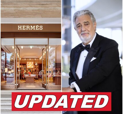 SHOCKING: Legend Placido Domingo humiliated at Hermès – Staff dismisses “poor old man”, 48 hours later the whole store turns pale when they know his true identity! No one recognized the world-famous singer when he entered the store in a simple suit. They laughed at him, refused to serve him, and even asked him to leave. But less than 2 days later, Hermès faced a storm of criticism when the truth broke: that man was Placido Domingo, a living legend of the world's classical music! Now, the entire global art community is outraged. A valuable lesson for those who are used to judging appearances...