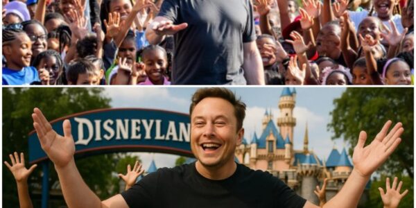 BREAKING: Elon Musk Funds Dream Disneyland Adventure for 1,000 Underprivileged Kids