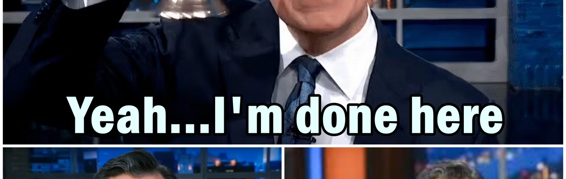 Shockwaves on Late Night TV: In an Unprecedented Live Broadcast Meltdown, Stephen Colbert Abruptly Walks Off The Late Show Set