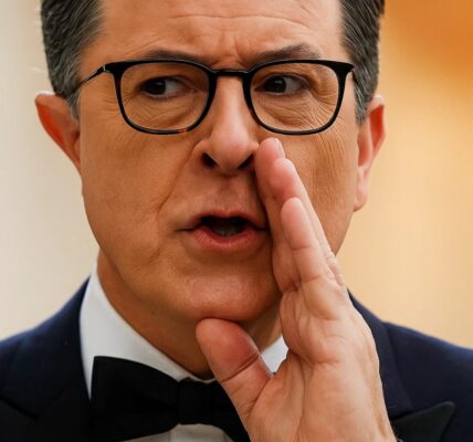 Stephen Colbert opted for something more powerful: silence