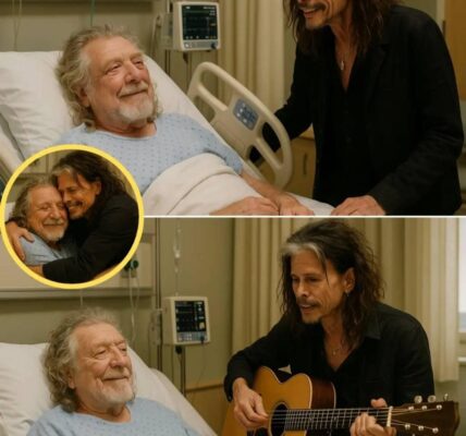 Robert Plant Collapses at Glastonbury — Steven Tyler’s Emotional Visit Leaves Fans in Tears. Is the voice of Led Zeppelin gone forever