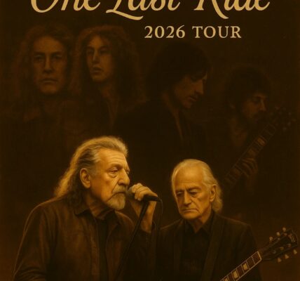 Robert Plant and Jimmy Page Announce 2026 Tour Titled ‘One Last Ride’ — A Soul-Stirring Historic Reunion Awakening the Immortal Spirit of Led Zeppelin — Tour Dates and Cities Revealed…