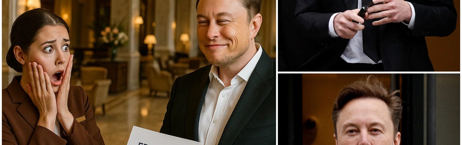 Disrespected and Kicked Out of a Luxury Hotel, Elon Musk Returned the Next Day — Not to Complain, but to Buy the Entire Building.