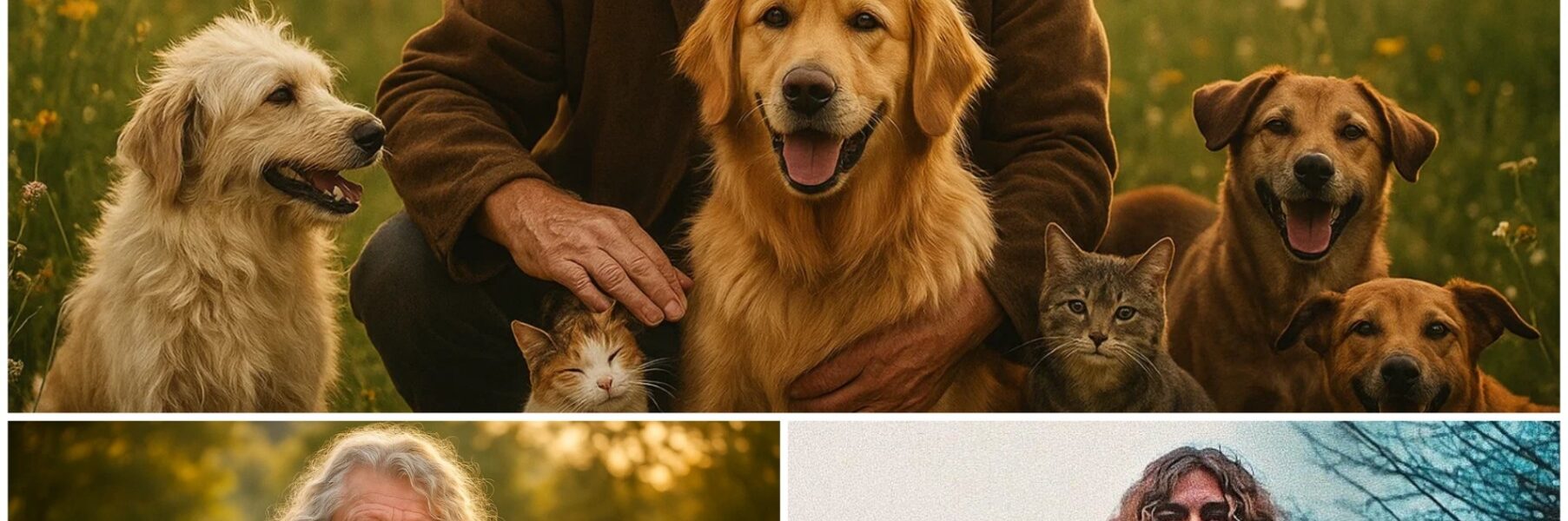 "BREAKING: Robert Plant Donates $10 Million to Create ‘Paradise’ for Stray Dogs and Cats — ‘They Deserve Love Too’"