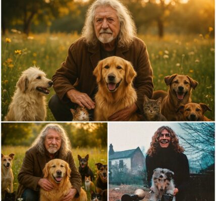 "BREAKING: Robert Plant Donates $10 Million to Create ‘Paradise’ for Stray Dogs and Cats — ‘They Deserve Love Too’"