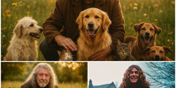 "BREAKING: Robert Plant Donates $10 Million to Create ‘Paradise’ for Stray Dogs and Cats — ‘They Deserve Love Too’"