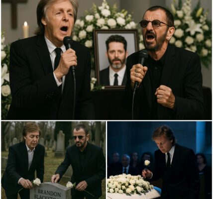 Sir Paul McCartney and Ringo Starr’s Heartbreaking Duet at Brandon Blackstock’s Funeral Moves Mourners to Tears — A Legendary Farewell Filled with Love, Loss, and Unforgettable Music