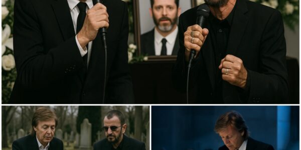 Sir Paul McCartney and Ringo Starr’s Heartbreaking Duet at Brandon Blackstock’s Funeral Moves Mourners to Tears — A Legendary Farewell Filled with Love, Loss, and Unforgettable Music