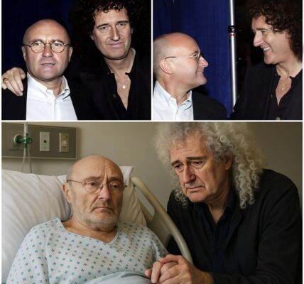 Phil Collins Rushed to Hospital After Fainting Spell: A Shocking Moment for the Rock World, Brian May Pays a Visit