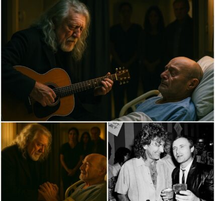 “The Last Song”: Robert Plant’s Unforgettable Visit to Phil Collins’ Hospital Bed Leaves Room in Tears